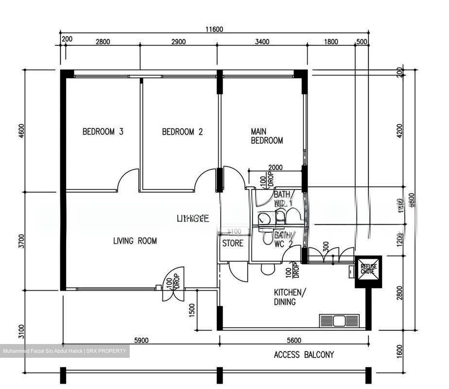 Blk 796 Khatib Vale (Yishun), HDB 4 Rooms #613568381